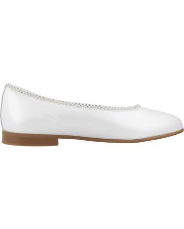Schuhe für Mädchen PABLOSKY CEREMONIA NINA MODELO 870808P COLOR BLANCO NACAR