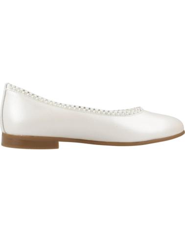 Schuhe für Mädchen PABLOSKY CEREMONIA NINA MODELO 870858P COLOR BLANCO NACAR