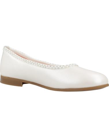 Schuhe für Mädchen PABLOSKY CEREMONIA NINA MODELO 870858P COLOR BLANCO NACAR
