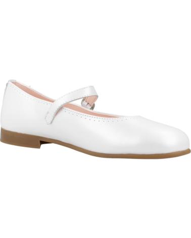 Schuhe für Mädchen PABLOSKY CEREMONIA NINA MODELO 870908P COLOR BLANCO NACAR