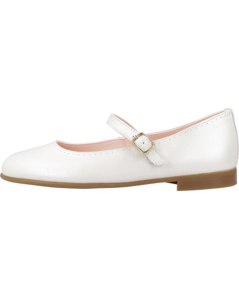 Zapatos de Niña PABLOSKY CEREMONIA NINA MODELO 870958P COLOR BLANCO NACAR