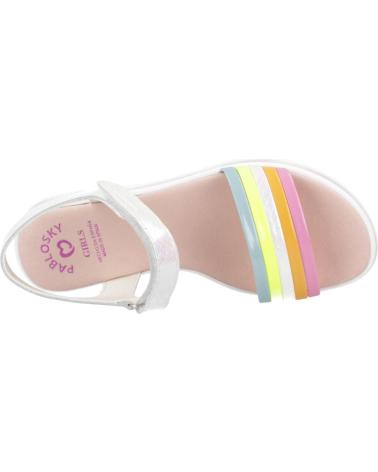 Sandálias de Menina PABLOSKY MODELO 431 304 BLANCO