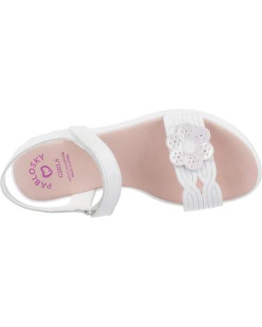 Sandalen für Mädchen PABLOSKY SANDALIA FLOR 431400 BLANCO