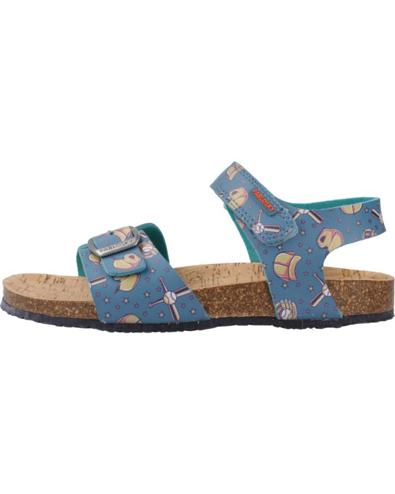 boy Sandals PABLOSKY SANDALIAS NINO MODELO 512910P COLOR AZUL PETROL