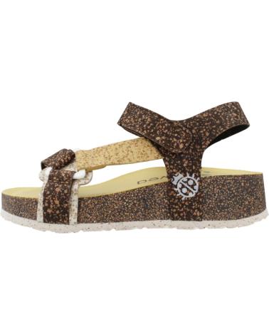 Woman Sandals YOKONO SANDALIAS MUJER MODELO WEST007 COLOR MARRON MLTNGR