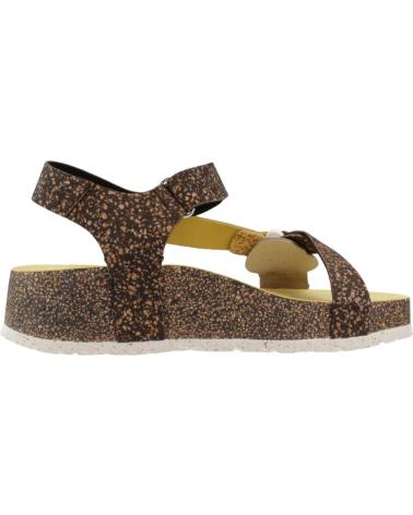 Woman Sandals YOKONO SANDALIAS MUJER MODELO WEST007 COLOR MARRON MLTNGR