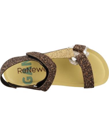 Woman Sandals YOKONO SANDALIAS MUJER MODELO WEST007 COLOR MARRON MLTNGR
