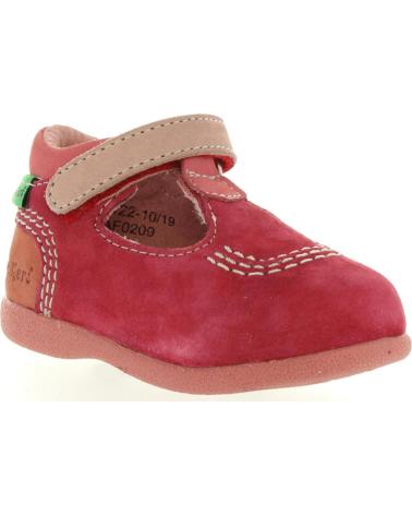 Schuhe für Mädchen und Junge KICKERS 413122-10 BABYFRESH 43 ROUGE ROSE
