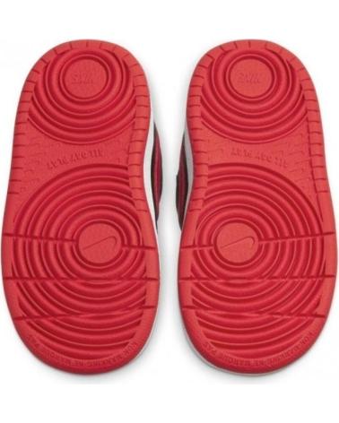 TÊNIS NIKE COURT BOROUGH LOW 2 TDV BQ5453 PRETO VERMELHO NEGRO