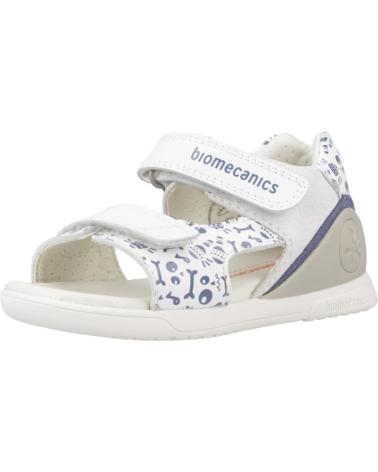 Sandálias de Menino BIOMECANICS SANDALIAS NINO MODELO 242147B COLOR BLANCO