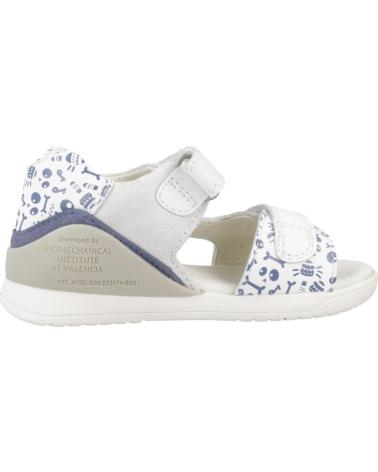 Sandálias de Menino BIOMECANICS SANDALIAS NINO MODELO 242147B COLOR BLANCO