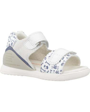 Sandálias de Menino BIOMECANICS SANDALIAS NINO MODELO 242147B COLOR BLANCO
