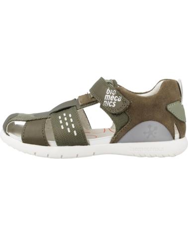 boy Sandals BIOMECANICS SANDALIAS NINO MODELO 242257B COLOR VERDE MILITAR