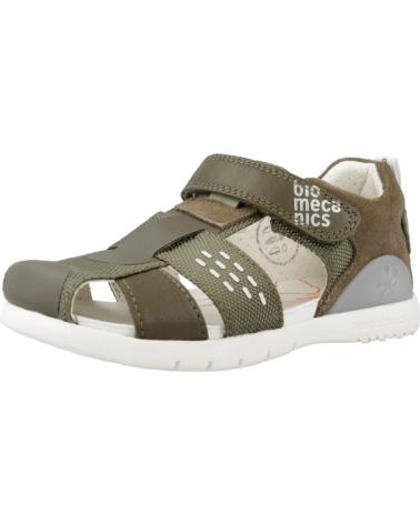 Sandálias de Menino BIOMECANICS SANDALIAS NINO MODELO 242257B COLOR VERDE MILITAR