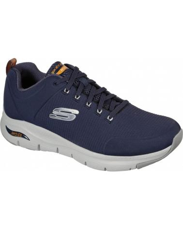 ZAPATILLAS SKECHERS ARCH FIT AZUL MARINO PARA HOMBRE AZUL