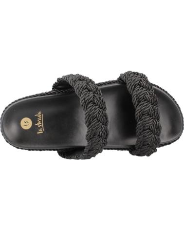 Sandali per Donna LA STRADA SANDALIAS MUJER MODELO 2201033S COLOR NEGRO BLACK