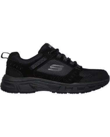 SKECHERS OAK CANYON 51893-BBK HERREN SNEAKER SCHWARZ NEGRO