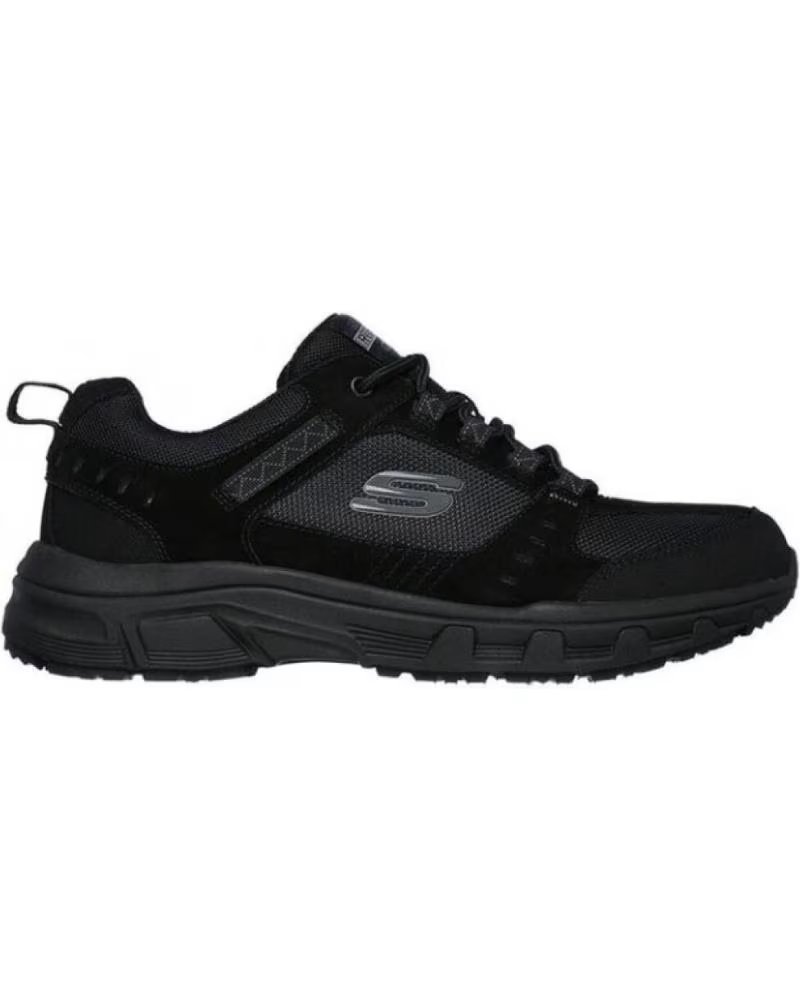 SKECHERS OAK CANYON 51893-BBK HERREN SNEAKER SCHWARZ NEGRO
