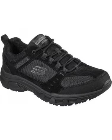 SKECHERS OAK CANYON 51893-BBK HERREN SNEAKER SCHWARZ NEGRO
