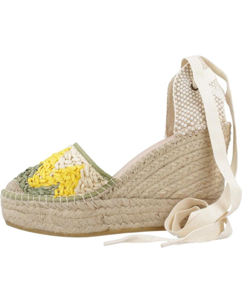 Sandales pour Femme MACARENA ALPARGATAS MUJER MODELO ALBA70 COLOR VERDE KAKI