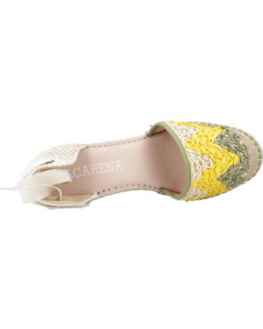 Sandales pour Femme MACARENA ALPARGATAS MUJER MODELO ALBA70 COLOR VERDE KAKI