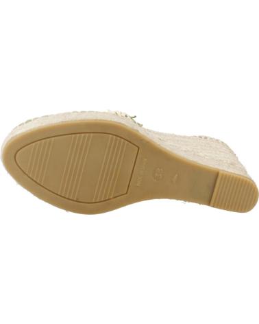 Sandales pour Femme MACARENA ALPARGATAS MUJER MODELO ALBA70 COLOR VERDE KAKI