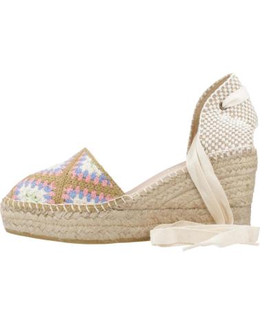 Sandalias de Mujer MACARENA ALPARGATAS MUJER MODELO YUNE2 COLOR MARRON CAMEL