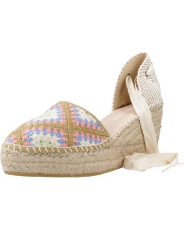 Sandalias de Mujer MACARENA ALPARGATAS MUJER MODELO YUNE2 COLOR MARRON CAMEL