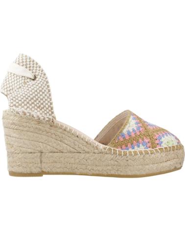 Sandalias de Mujer MACARENA ALPARGATAS MUJER MODELO YUNE2 COLOR MARRON CAMEL