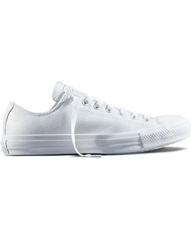 CONVERSE ALL STAR OX CORE LEATHER 136823C ZAPATILLAS DE PIEL BLANCAS BLANCO