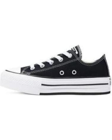 Sportivo-De-Niña-CONVERSE-BAJO-PLATAFORMA-LONA-NEGRO