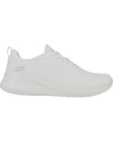 Zapatillas deporte pour Femme SKECHERS ZAPATILLAS MUJER MODELO BOBS SQUAD COLOR BLANCO OFWT OFWT