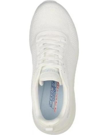Zapatillas deporte pour Femme SKECHERS ZAPATILLAS MUJER MODELO BOBS SQUAD COLOR BLANCO OFWT OFWT