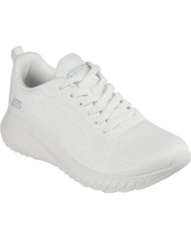 Zapatillas deporte pour Femme SKECHERS ZAPATILLAS MUJER MODELO BOBS SQUAD COLOR BLANCO OFWT OFWT