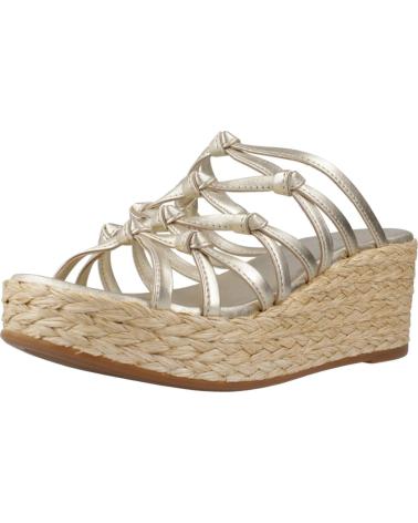 Sandales pour Femme UNISA SANDALIAS MUJER MODELO KOLBER LMT COLOR ORO PLATINO