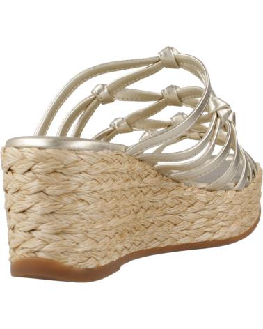 Sandales pour Femme UNISA SANDALIAS MUJER MODELO KOLBER LMT COLOR ORO PLATINO