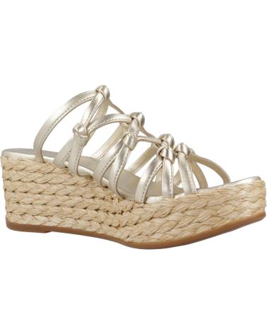 Sandales pour Femme UNISA SANDALIAS MUJER MODELO KOLBER LMT COLOR ORO PLATINO