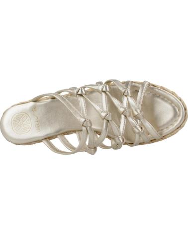 Sandales pour Femme UNISA SANDALIAS MUJER MODELO KOLBER LMT COLOR ORO PLATINO
