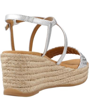 Sandálias de Mulher UNISA SANDALIAS MUJER MODELO KUSI LMT COLOR PLATA SILVER