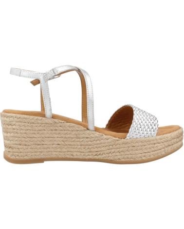 Sandálias de Mulher UNISA SANDALIAS MUJER MODELO KUSI LMT COLOR PLATA SILVER