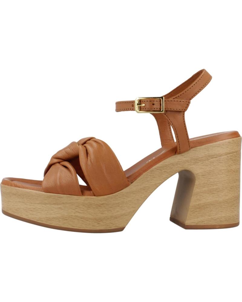 Sandálias de Mulher UNISA SANDALIAS MUJER MODELO ODOLF GRA COLOR MARRON CLARO CANNELLE