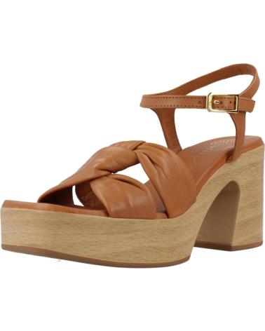 Sandálias de Mulher UNISA SANDALIAS MUJER MODELO ODOLF GRA COLOR MARRON CLARO CANNELLE