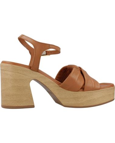 Sandálias de Mulher UNISA SANDALIAS MUJER MODELO ODOLF GRA COLOR MARRON CLARO CANNELLE