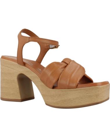 Sandálias de Mulher UNISA SANDALIAS MUJER MODELO ODOLF GRA COLOR MARRON CLARO CANNELLE