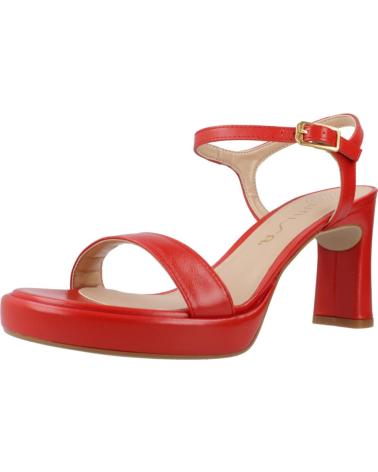 Sandales pour Femme UNISA SANDALIAS MUJER MODELO SORO 24 NS COLOR ROJO SCARLET