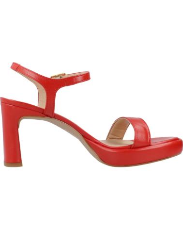 Sandales pour Femme UNISA SANDALIAS MUJER MODELO SORO 24 NS COLOR ROJO SCARLET
