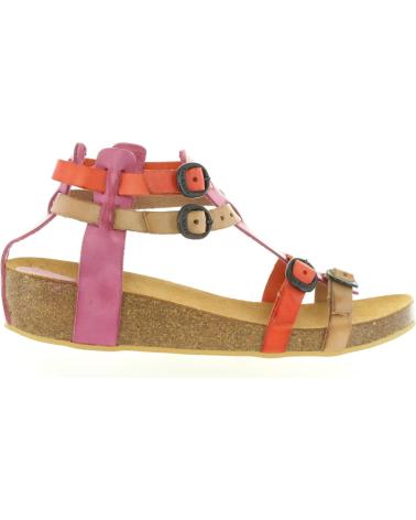 Sandalen für Damen und Mädchen KICKERS 420390-30 BOMDIA 213 FUCHSIA ROUGE