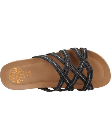 Sandales pour Femme PORRONET SANDALIAS MUJER MODELO 3017P COLOR NEGRO