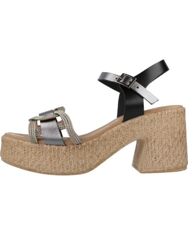 Sandalias de Mujer PORRONET  MODELO 3061-109-112A NEGRO NEGRO