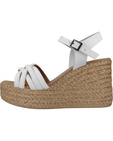 Sandali per Donna PORRONET SANDALIAS MUJER MODELO CORDA P COLOR BLANCO